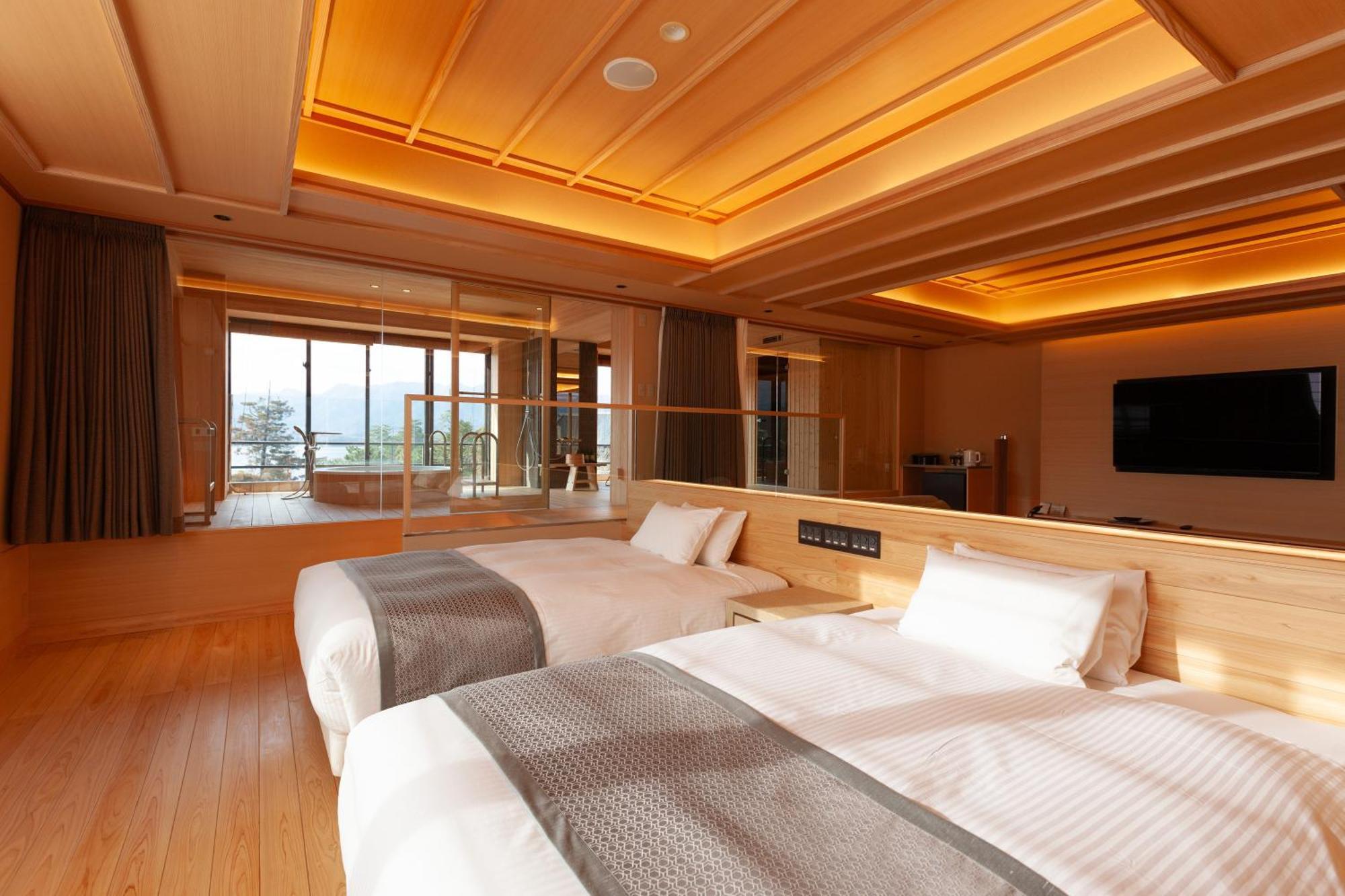 Miyajima Grand Hotel Arimoto Hatsukaichi Esterno foto