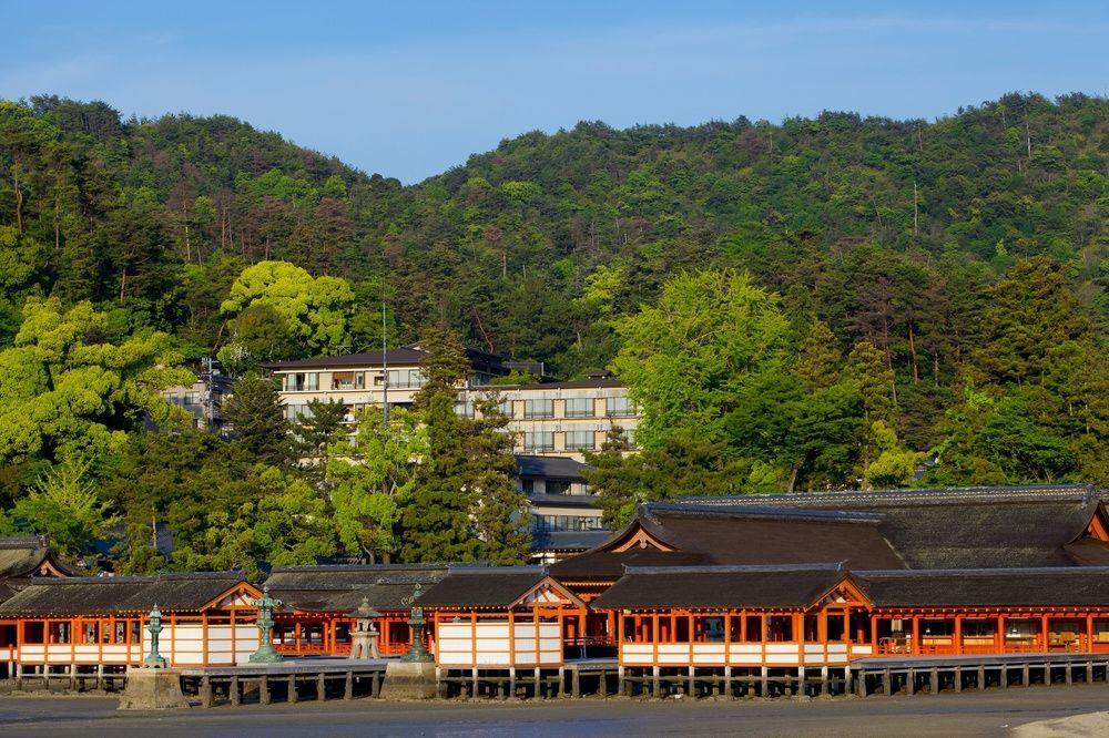 Miyajima Grand Hotel Arimoto Hatsukaichi Esterno foto